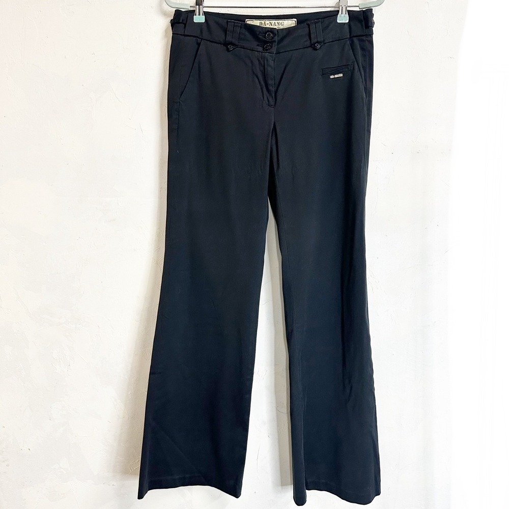 Da Nang Bootcut Wide Leg Black Pants Women's Size 8